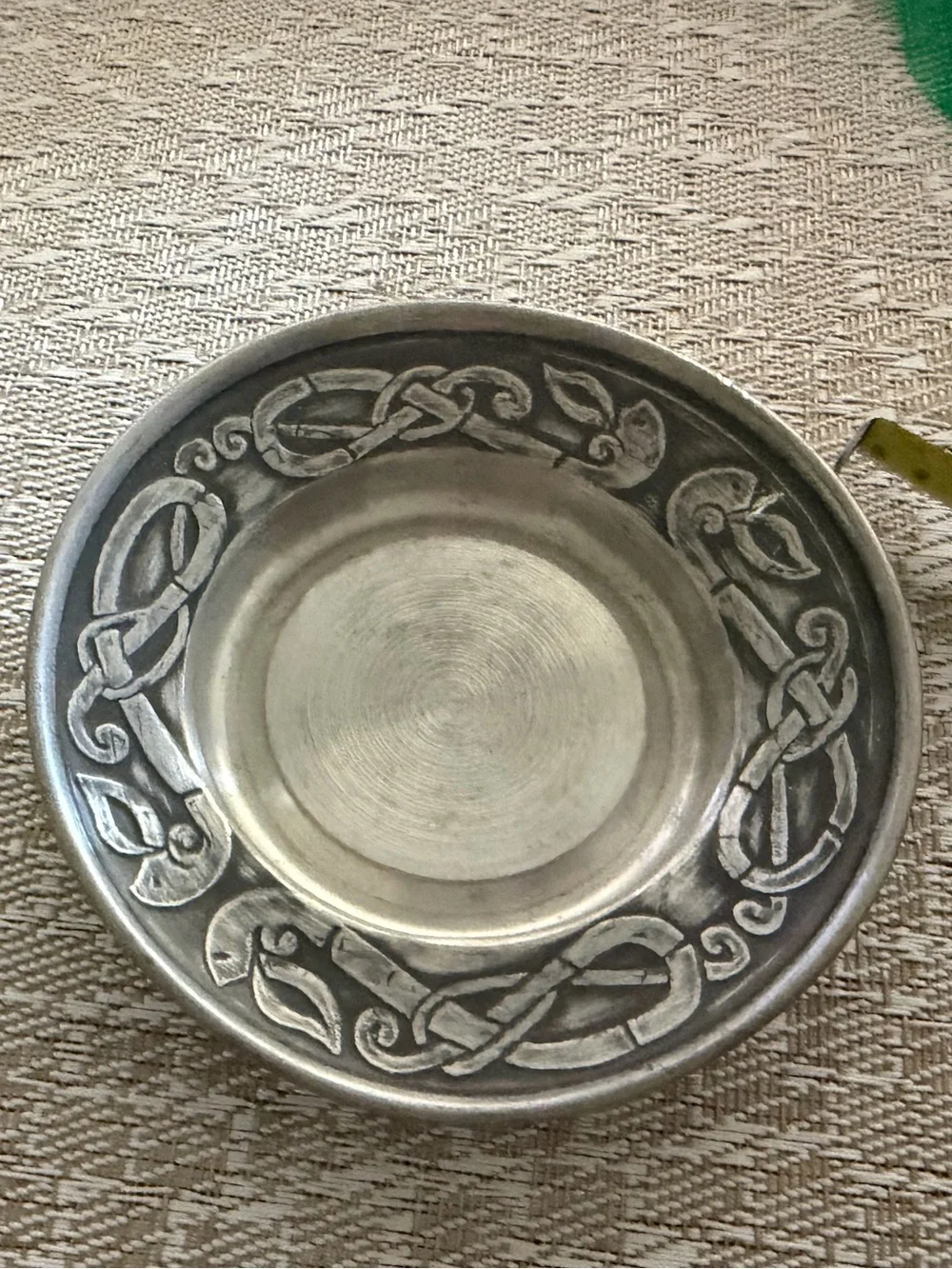 Pewter dish Norway